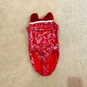 GK Elite girls medium gymnastics leotard